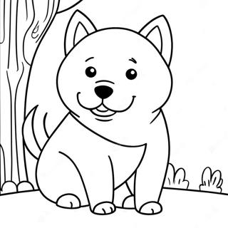 Pagina Para Colorir Do Shiba Inu 62838-52022