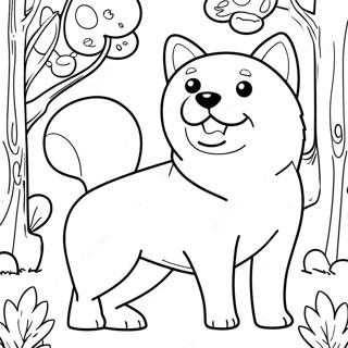 Pagina Para Colorir Do Shiba Inu 62838-52024