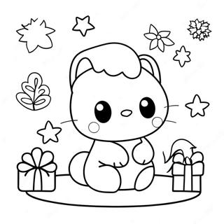 Pagina Para Colorir De Natal Sanrio 6284-5018