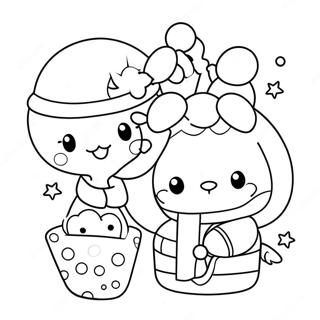 Pagina Para Colorir De Natal Sanrio 6284-5019