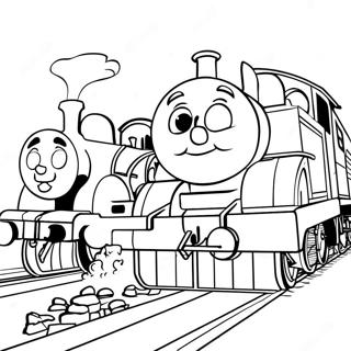 Pagina Para Colorir Personagens Coloridos De Thomas E Seus Amigos 62879-52080