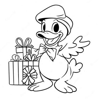 Pagina Para Colorir Donald Duck Natal 62928-52102