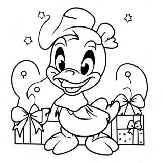 Pagina Para Colorir Donald Duck Natal 62928-52104