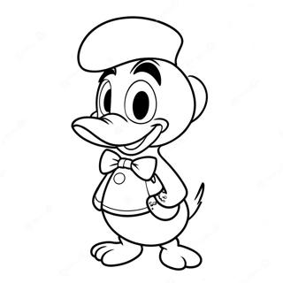 Pagina Para Colorir Donald Duck Em Traje Festivo 62929-52117