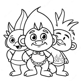 Pagina Para Colorir De Trolls World Tour 6294-5028