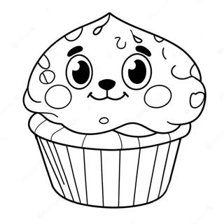 Pagina Para Colorir Do Muffin Bluey 6314-5042