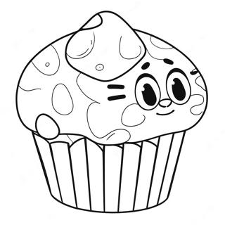 Pagina Para Colorir Do Muffin Bluey 6314-5139