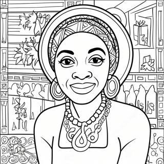 Pagina Para Colorir Da Faith Ringgold 63159-52280