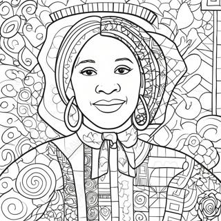 Pagina Para Colorir Do Colcha Colorida Da Faith Ringgold 63160-52282