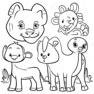 Pagina Para Colorir Animais Africanos 63239-52354