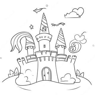 Pagina Para Colorir Castelo De Unicornio 63439-52490