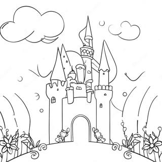 Pagina Para Colorir Castelo Magico De Unicornio 63440-52494