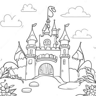 Pagina Para Colorir Castelo Magico De Unicornio 63440-52496