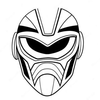 Pagina Para Colorir Mascara De Power Ranger 63449-52498