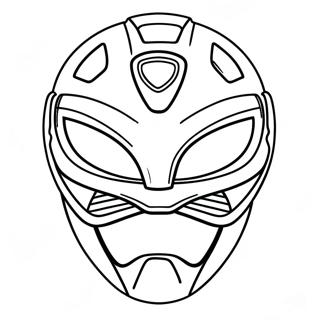 Pagina Para Colorir Mascara De Power Ranger 63449-52499