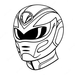 Pagina Para Colorir Mascara Colorida De Power Ranger 63450-52509