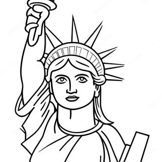 Pagina Para Colorir Da Estatua Da Liberdade 6345-5070