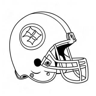 Pagina Para Colorir Do Logo Do Pittsburgh Steelers 6354-5076