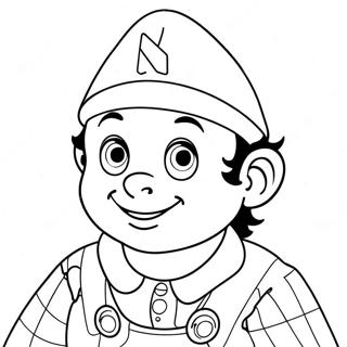 Pagina Para Colorir Do Noddy 63559-52588