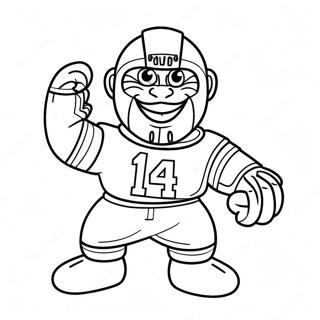 Pagina Para Colorir Do Mascote Dos Steelers 6355-5175