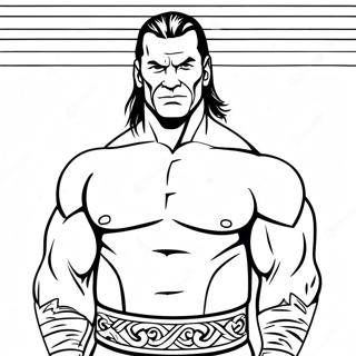 Pagina Para Colorir Facil Da Wwe 6364-5082