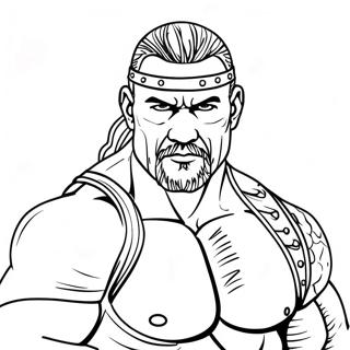 Pagina Para Colorir Facil Da Wwe 6364-5180