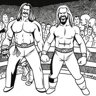 Pagina Para Colorir Dos Superstars Da Wwe Em Acao 6365-5088