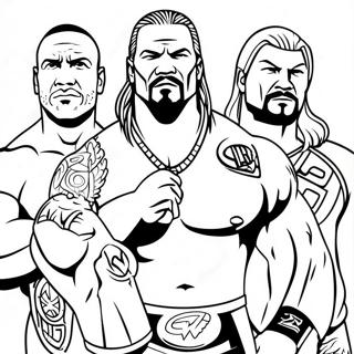 Pagina Para Colorir Dos Superstars Da Wwe Em Acao 6365 5184