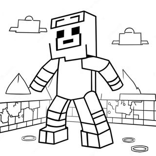 Pagina Para Colorir De Piglin Do Minecraft 63669-52676