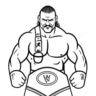 Pagina Para Colorir Do Campeao Da Wwe 6375-5192