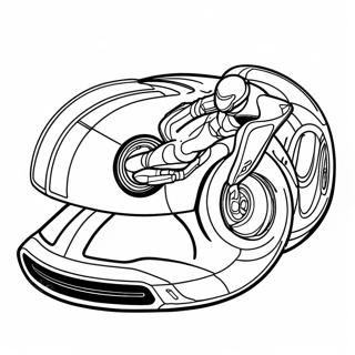 Pagina Para Colorir Da Corrida De Motos Do Tron 63820-52794