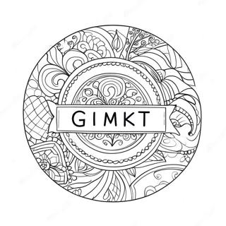 Pagina Para Colorir Logotipo Do Gimkit 63889-52852