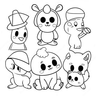 Pagina Para Colorir Personagens Do Jogo Gimkit 63890-57727