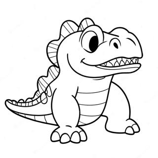 Chomper Páginas Para Colorir