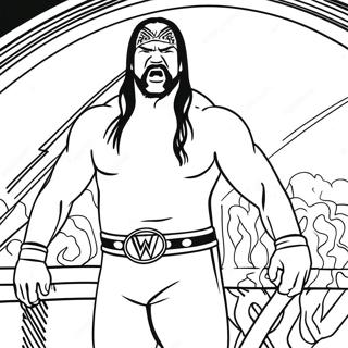 Pagina Para Colorir Wwe 64059-52971