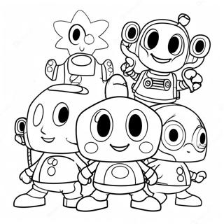 Pagina Para Colorir Da Aventura Da Equipe Numberjacks 64120-53037