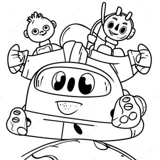 Pagina Para Colorir Da Aventura Da Equipe Numberjacks 64120-53039