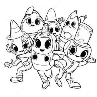 Pagina Para Colorir Da Aventura Da Equipe Numberjacks 64120-53040