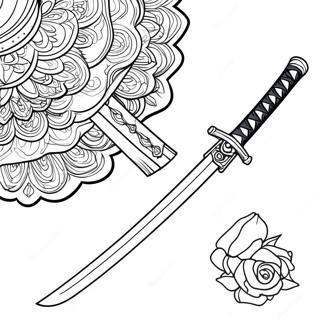 Pagina Para Colorir De Katana 64159-53064