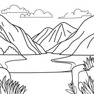 Pagina Para Colorir Da Paisagem Da Nova Zelandia 64199-53094