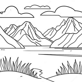 Pagina Para Colorir Da Paisagem Da Nova Zelandia 64199-53095