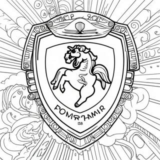 Pagina Para Colorir Do Logo Da Ferrari 641-512