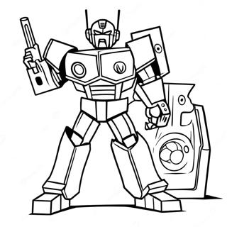 Pagina Para Colorir Dos Transformers Jazz 64209-53102