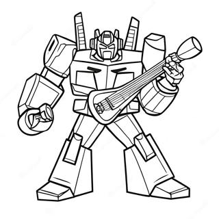 Pagina Para Colorir Dos Transformers Jazz 64209-53103