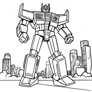 Pagina Para Colorir Dos Transformers Jazz Em Acao 64210-53108