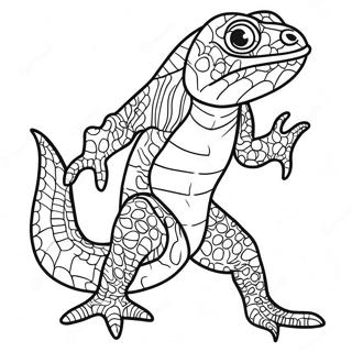 Pagina Para Colorir Homem Lagarto 64279-53163