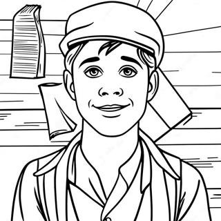 Pagina Para Colorir Newsies 64289-53182