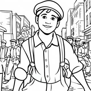 Pagina Para Colorir Newsies 64289-53184