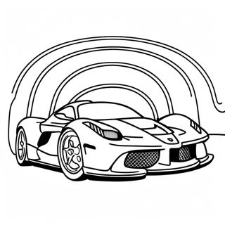 Laferrari Ferrari Páginas Para Colorir