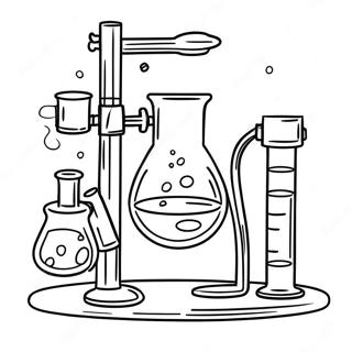 Pagina Para Colorir Equipamentos De Laboratorio De Quimica 6434-5234